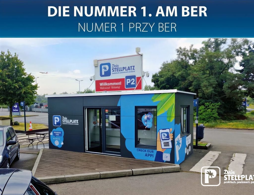 Dein Stellplatz P2 - parking lotnisko Berlin Brandenburg (BER) - zdjęcie 15