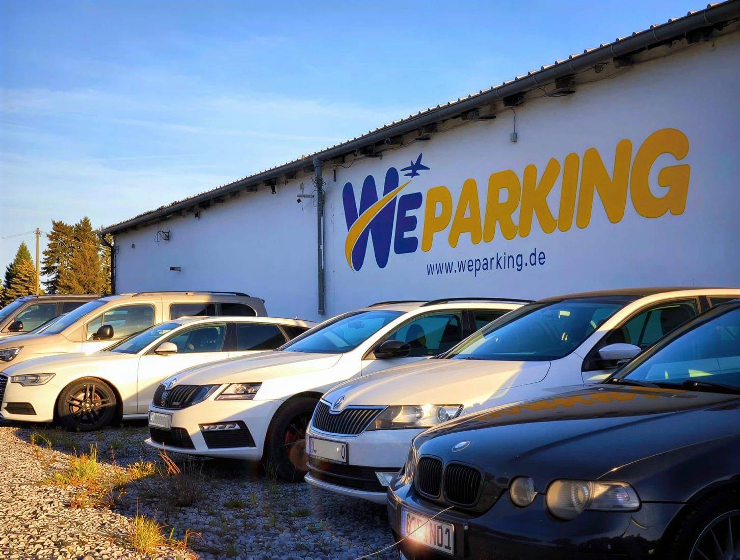 WeParking Berlin Brandenburg - parking BER z transferem do terminala - zdjęcie parkingu
